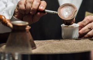 קפה טורקי - קפה מבושל ללא פילטר