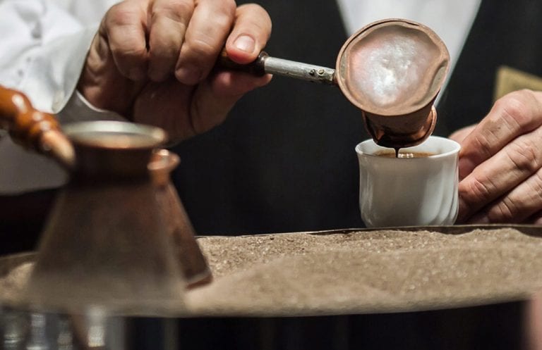 קפה טורקי – קפה מבושל ללא פילטר