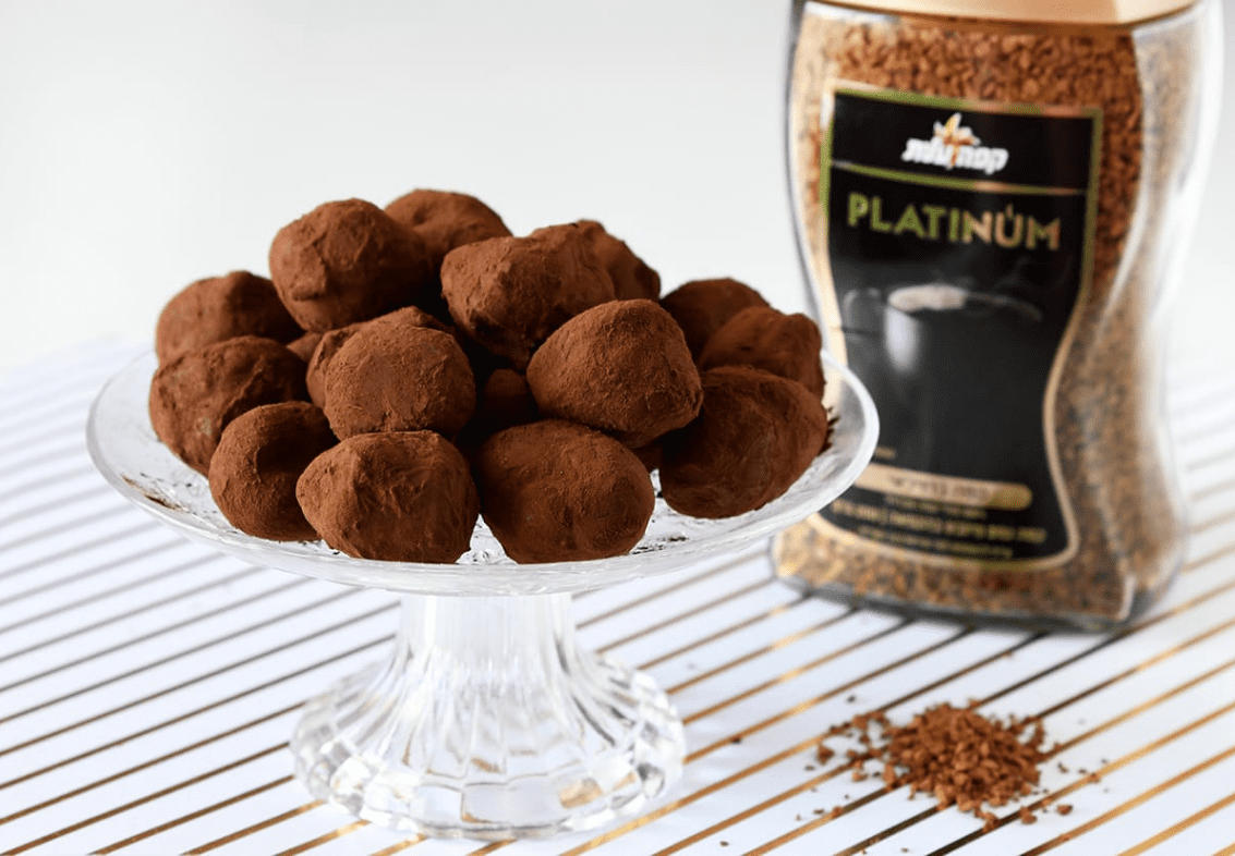 טראפלס קפה ושוקולד