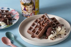 וופל בלגי שוקולית